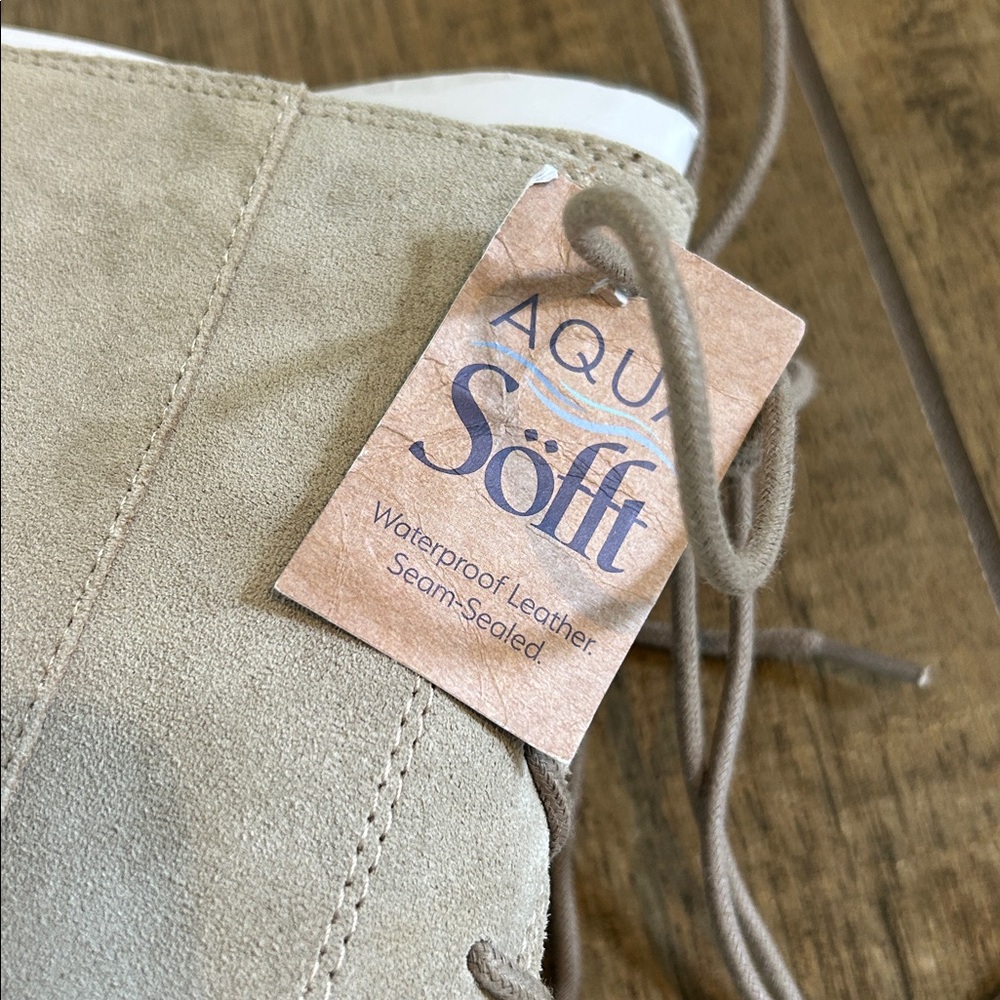 Sofft Sharnell Tan Beige Knee Boots - Picture 8 of 8